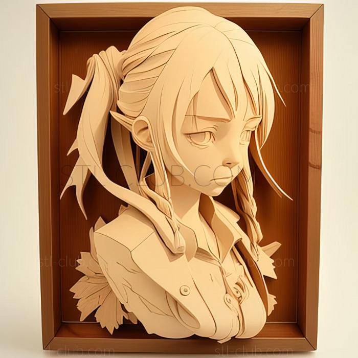 3D model Faye Valentinfrom ANIME (STL)